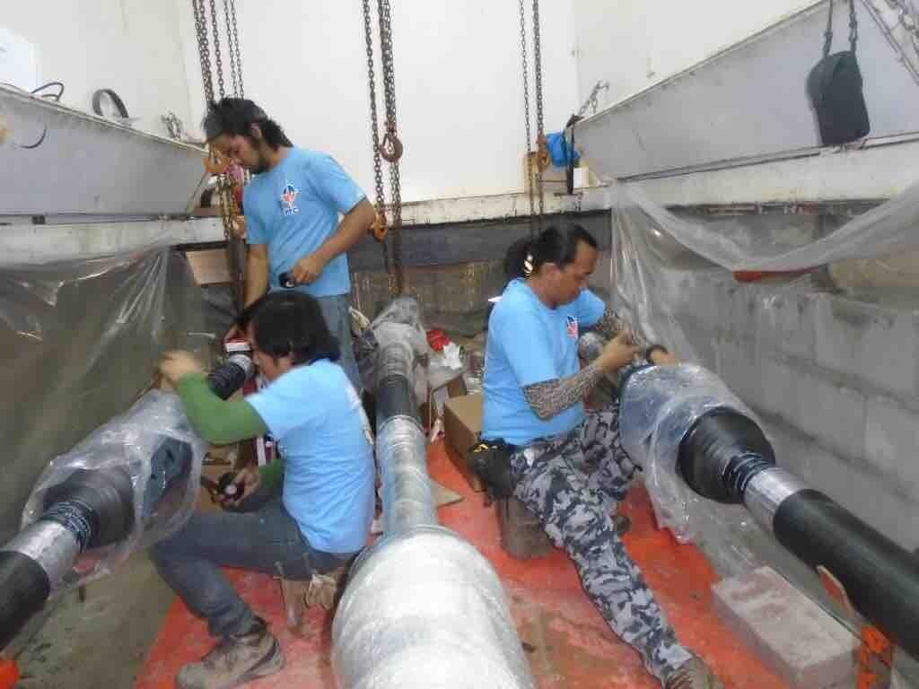 115kV Taihan Electric Extra High Voltage XLPE Cable Joints